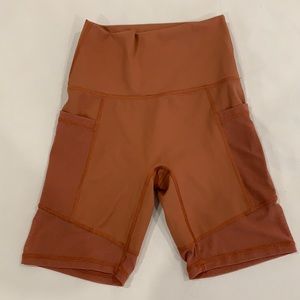 Arie high waisted biker shorts
